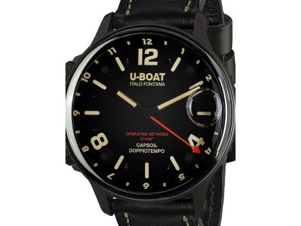 U-Boat 9671 Capsoil Doppiotempo DLC GMT 55mm