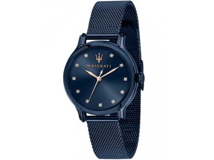 Maserati R8853118501 Epoca Ladies Blue 34 mm