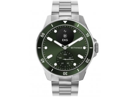Withings HWA10-model 8-All-Int ScanWatch Nova Green 43mm 10ATM