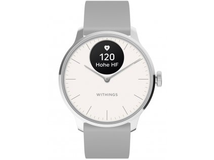 Withings HWA11-model 3-All-Int ScanWatch Light White 37 mm 5ATM