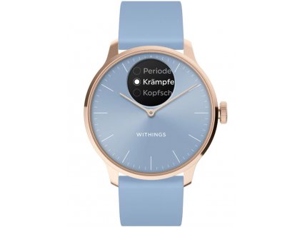 Withings HWA11-model 2-All-Int ScanWatch Light Blue 37 mm 5ATM