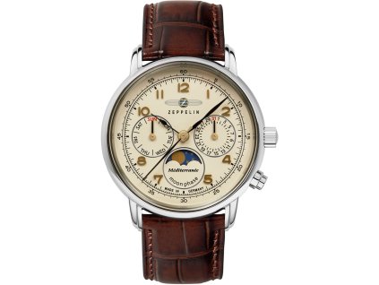 Zeppelin Méditerranée Mondphase 36mm 5ATM