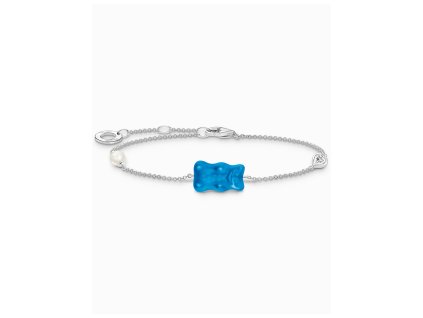 Thomas Sabo A2151-052-1-L19V Silver náramek Haribo s perlou a kamínkem