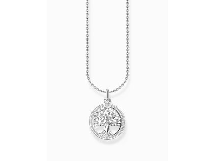 Thomas Sabo KE2214-051-14-L45V Silver necklace with Tree of Love pendant