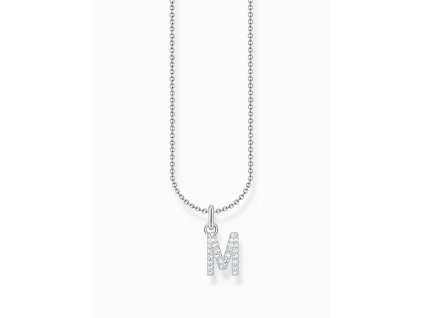 Thomas Sabo KE2252-051-14-L45V Silver necklace letter M