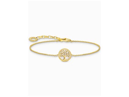 Thomas Sabo A2160-427-39-L19V Gold-plated náramek Strom lásky