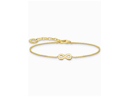 Thomas Sabo A2161-413-39-L19V Gold-plated náramek nekonečno