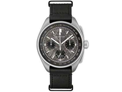 Bulova 96A312 Lunar Pilot Meteorit Dial Limited Edition 43mm 5ATM