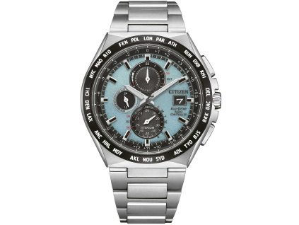 Citizen AT8238-84M Eco-Drive Super-Titanium radio controlled Chronograph 44mm 10ATM