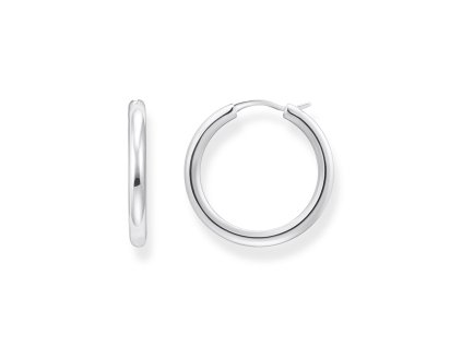 Thomas Sabo CR745-001-21 Bold - Silver Hoop Earrings 26,8 mm