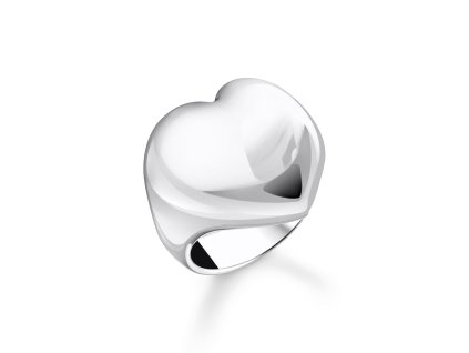Thomas Sabo TR2471-001-21-56 Bold - Silver prstýnek in Heart Shape