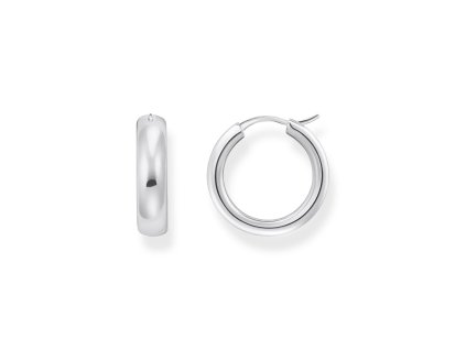 Thomas Sabo CR746-001-21 Bold - Silver Hoop Earrings 19,5 mm