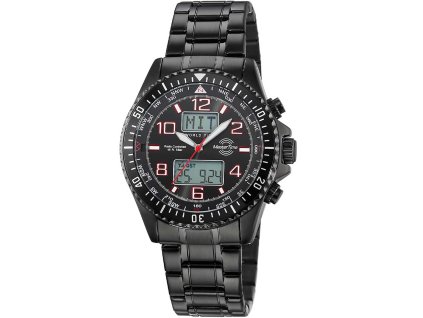 Master Time MTGA-10921-22M Radio World Timer 44mm 5ATM