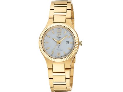 ETT Eco Tech Time ELT-11673-12M Solar Radio Titanium Everest Lady 32mm 5ATM
