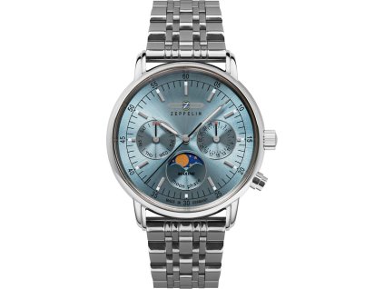 Zeppelin 8637M3 Méditerranée moon phase 36mm 5ATM