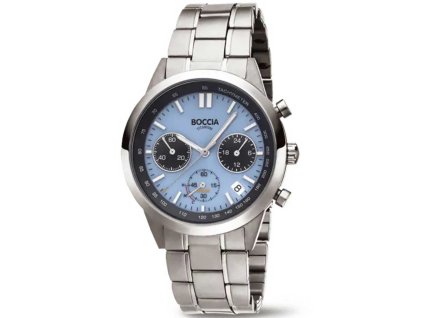 Boccia 3737-01 Titanium Chronograph 41mm 5ATM