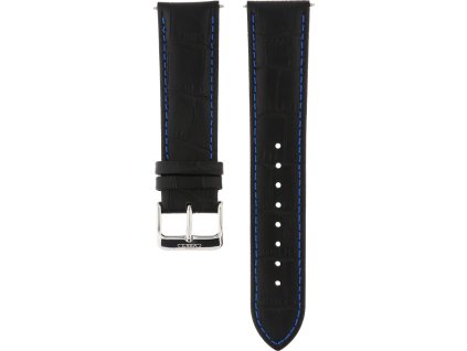 Remienok RB.15823.32 (22 mm) - 10745, Modrá || Černá