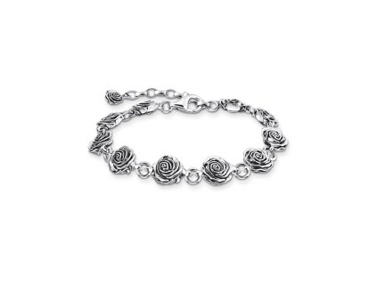 Thomas Sabo A2197-637-21-L19V náramek midnight rose silver