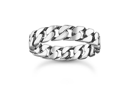 Thomas Sabo TR2496-637-21-56 prstýnek - chain links silver