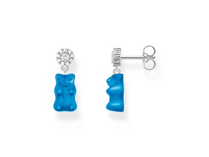 Thomas Sabo H2330-052-1 ear studs with blue goldbears silver