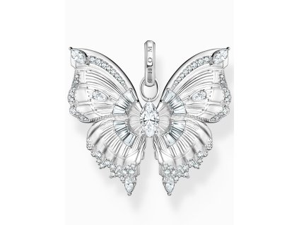 Thomas Sabo PE984-051-14 nárameks - butterfly with stones silver