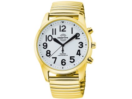 Master Time MTGA-10941-12Z Talking radio-controlled clock 43mm