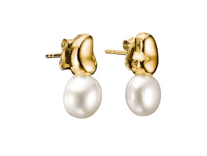 Thomas Sabo H2320-430-14 Stud Earrings with pearls Natural Beauty Gold-Plated