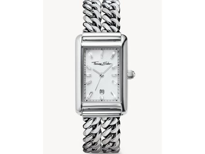 Thomas Sabo WA0428-201-201 Rectangular Silver-Colored 22mm 3ATM