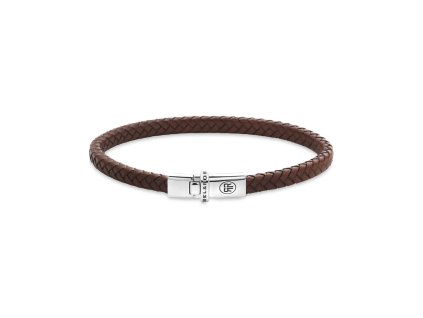 Rebel & Rose RR-L0176-S-M náramek Xtra Small Braided Cognac