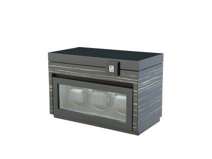 Paul Design 20097 Watch Winder Gentlemen 3+5 Black Shadow