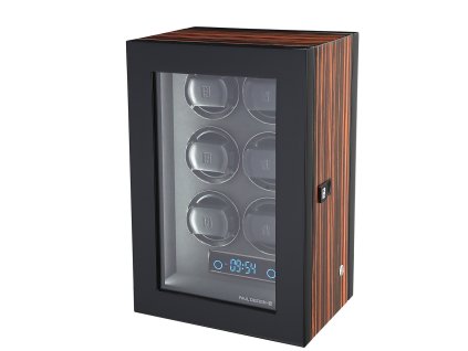 Paul Design 20118 Watch Winder Gentlemen 6 Macassar