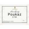Darčekový poukaz na 50 €