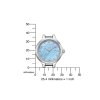 citizen geh use titan wei ziffernblatt mother of pearl blue armband titan wei ew2680 84n
