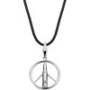 Rebel & Rose RR-NL017-S-L Unisex Necklace - Make Love Not War