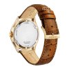 citizen geh use gold plattiert ziffernblatt champagner armband braun aw1753 10a 2