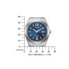 citizen geh use titan wei ziffernblatt blau armband titan wei aw1641 81l