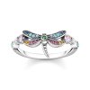 Thomas Sabo TR2383-314-7-56 prstýnek - dragonfly
