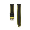 Remienok RJ.15326.9010, Žlutá, Černá - 24 mm