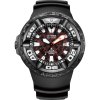 citizen geh use grau ziffernblatt rot armband schwarz bj8059 03z
