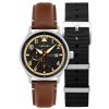 AVI-8 AV-4101-0B Hawker Hurricane McKellar Dual Time 44mm 5ATM