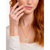 Thomas Sabo TR2450-565-1-58 Gold band prstýnek with white zirconia and enamel