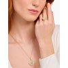 Thomas Sabo TR2449-974-1-56 Gold-plated signet prstýnek with sun symbol and small stones
