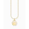 Thomas Sabo KE2266-427-14-L45V Gold-plated chain with paw pendant
