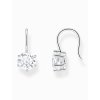 Thomas Sabo H2287-051-14 Silver dangle earrings with white cubic zirconia