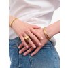 Thomas Sabo TR2471-413-39-58 Bold - Gold-plated prstýnek in Heart Shape