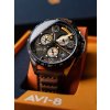 AVI-8 AV-4077-07 P-51 Mustang Blakeslee Chrono 43mm 5ATM