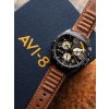 AVI-8 AV-4077-07 P-51 Mustang Blakeslee Chrono 43mm 5ATM