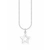 Thomas Sabo KE2222-001-21-L45V Silver Necklace with Star Pendant