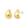 Thomas Sabo H2299-413-39 Bold - Gold-plated Drop Ear Studs 22,0 mm
