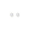 Thomas Sabo H2300-414-14 Gold-plated Ear Studs with big white Stone 7,0 mm